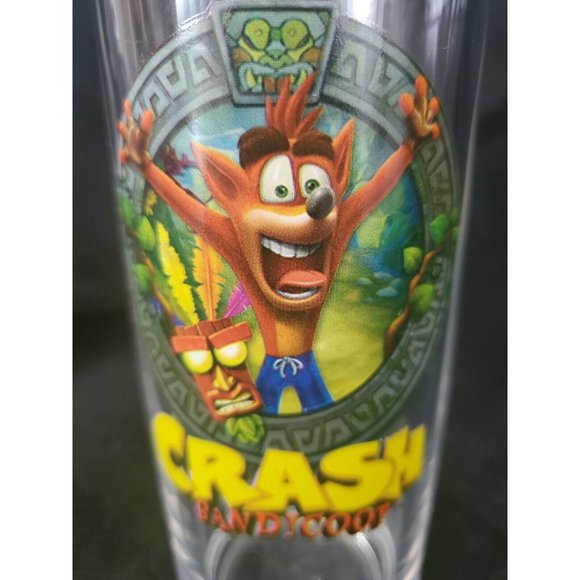 Crash Bandicoot Xbox One PS4 Rare Glass 2017 Activision Gamers Collectible - Picture 2 of 12